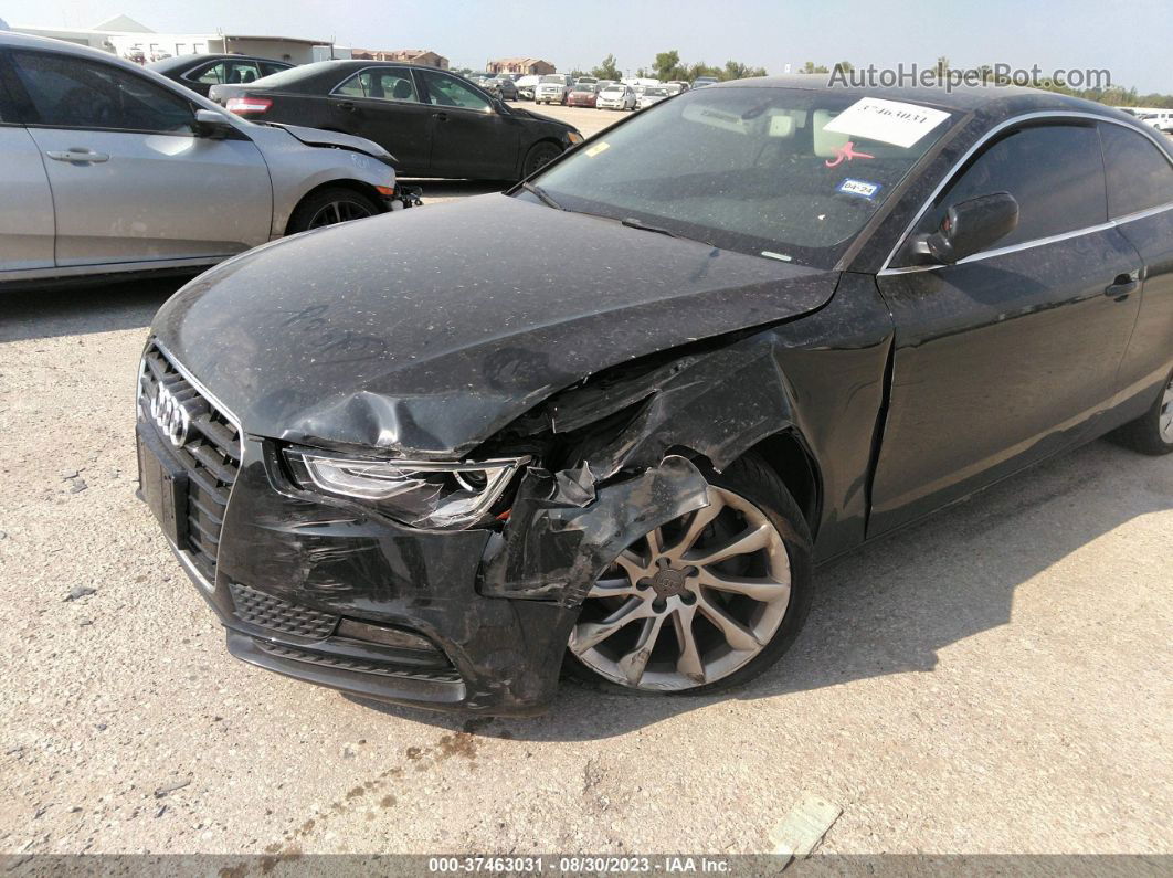 2014 Audi A5 2.0t Premium Black vin: WAULFAFR9EA068903