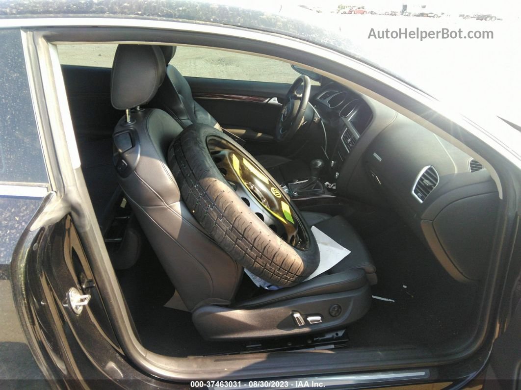 2014 Audi A5 2.0t Premium Black vin: WAULFAFR9EA068903