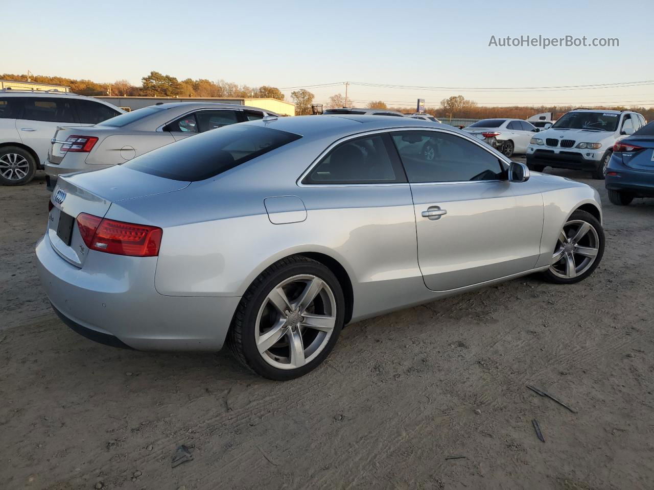 2014 Audi A5 Premium Plus Silver vin: WAULFAFRXEA002747