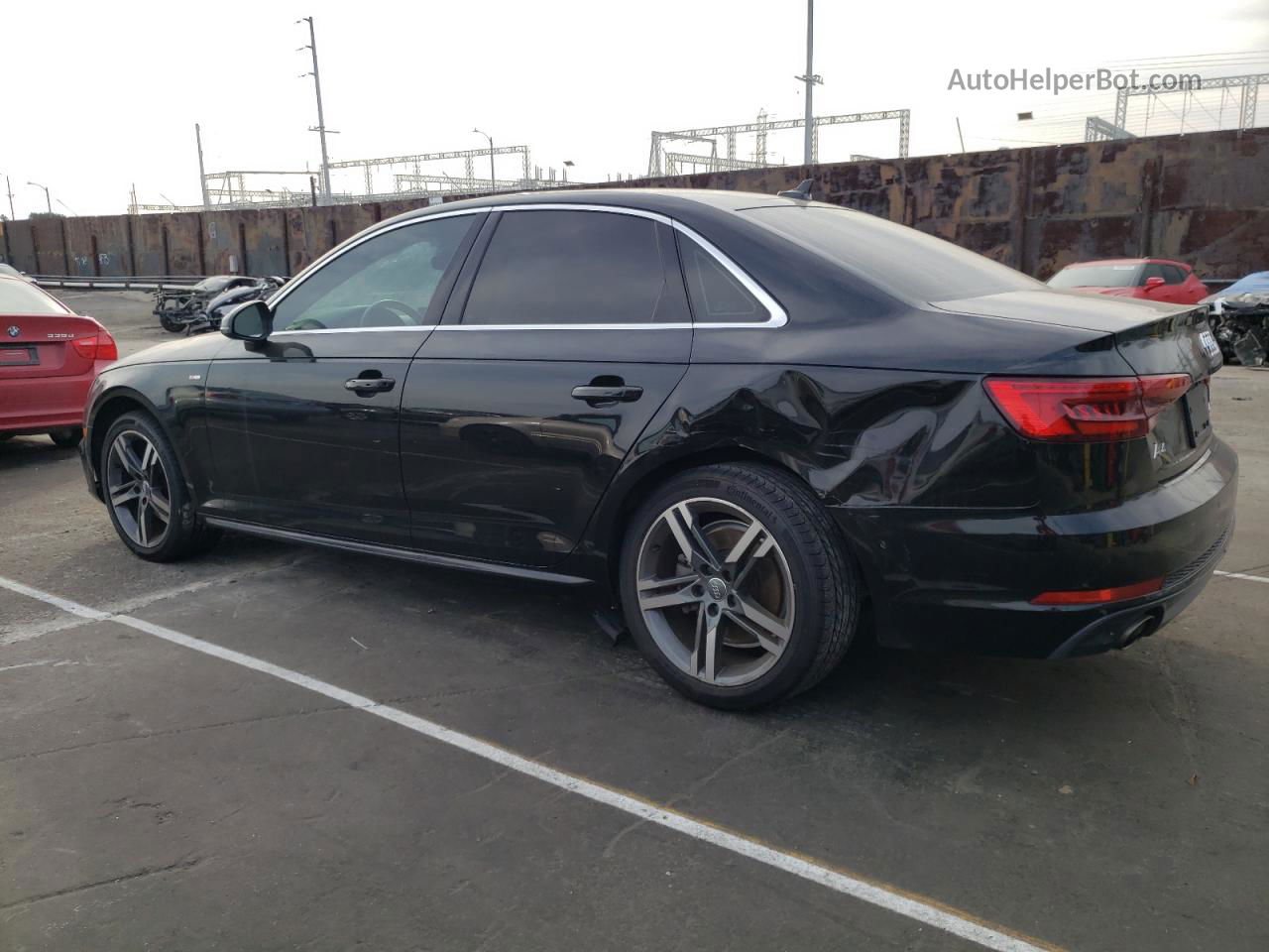 2017 Audi A4 Ultra Premium Plus Black vin: WAULMAF40HA162070