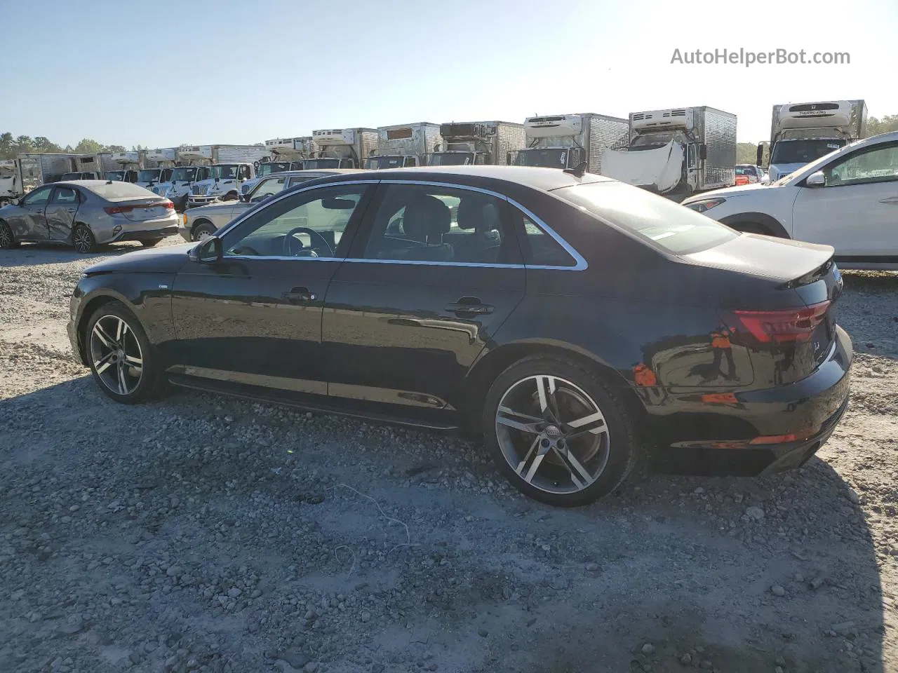 2018 Audi A4 Premium Plus Черный vin: WAULMAF40JA090843