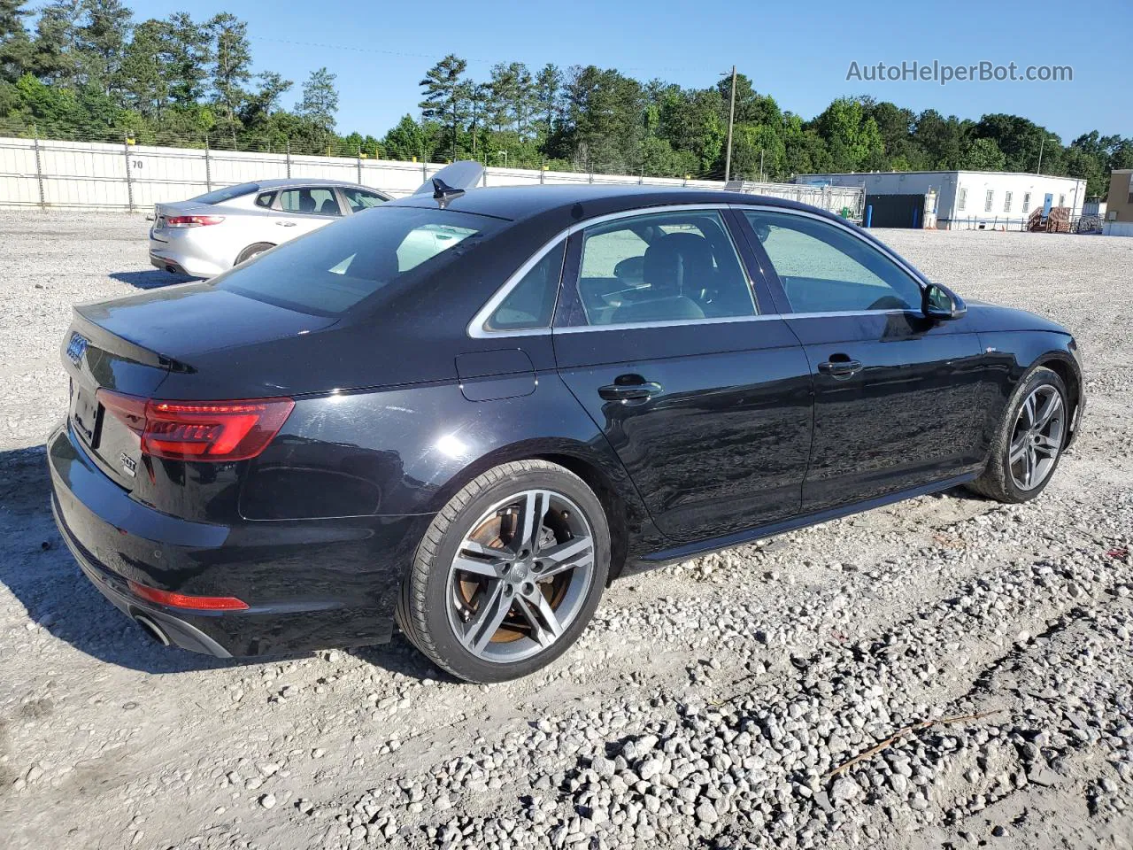 2018 Audi A4 Premium Plus Black vin: WAULMAF40JA090843