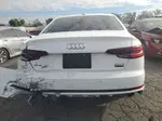 2018 Audi A4 Premium Plus White vin: WAULMAF40JA233922