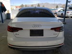 2018 Audi A4 Premium Plus White vin: WAULMAF42JA033592