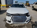 2018 Audi A4 Premium Plus White vin: WAULMAF44JA209185