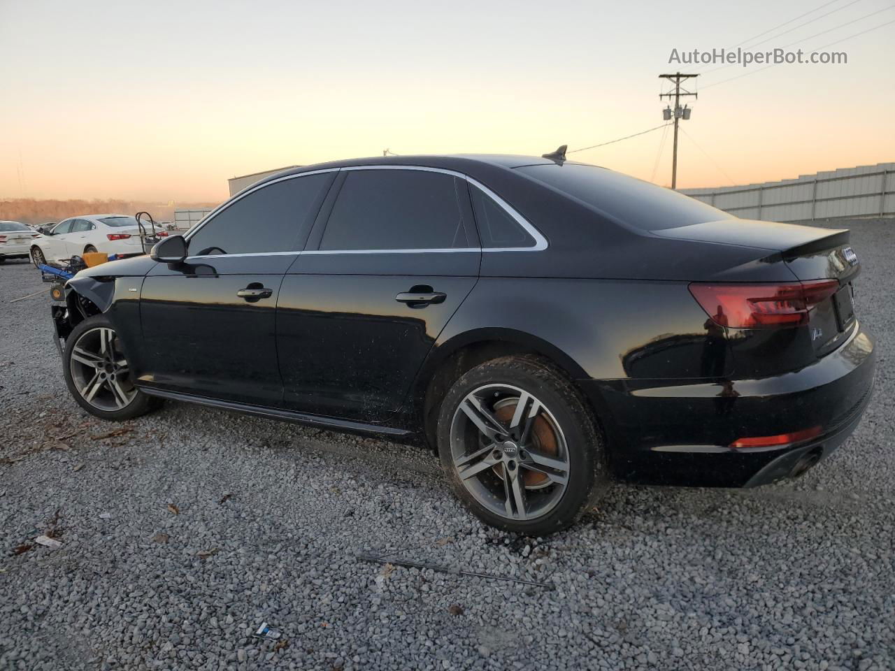 2018 Audi A4 Premium Plus Black vin: WAULMAF44JN011425