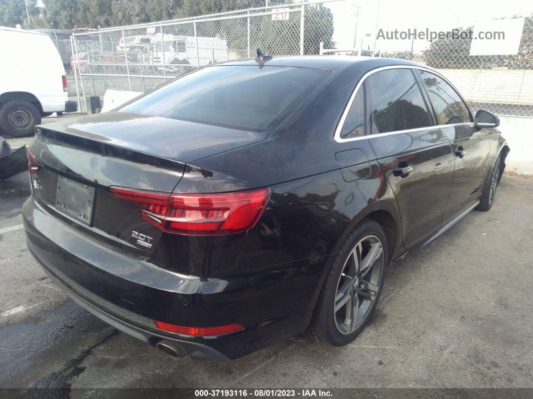 2018 Audi A4 Premium Plus Black vin: WAULMAF46JN008882