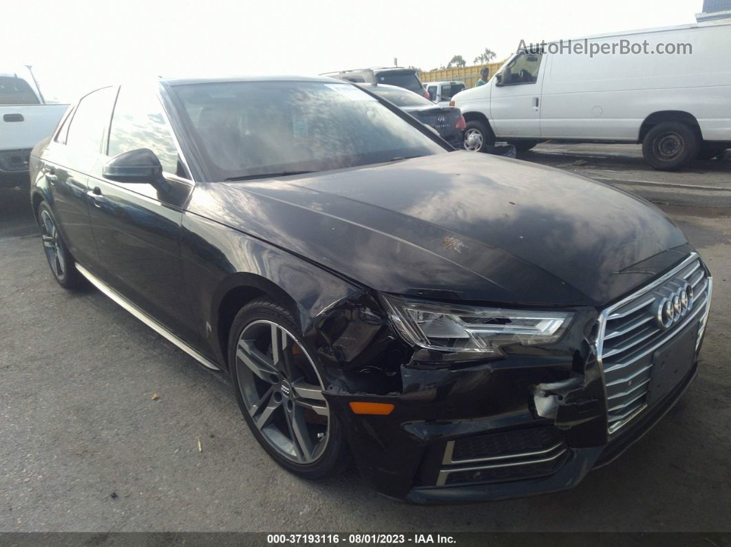 2018 Audi A4 Premium Plus Black vin: WAULMAF46JN008882