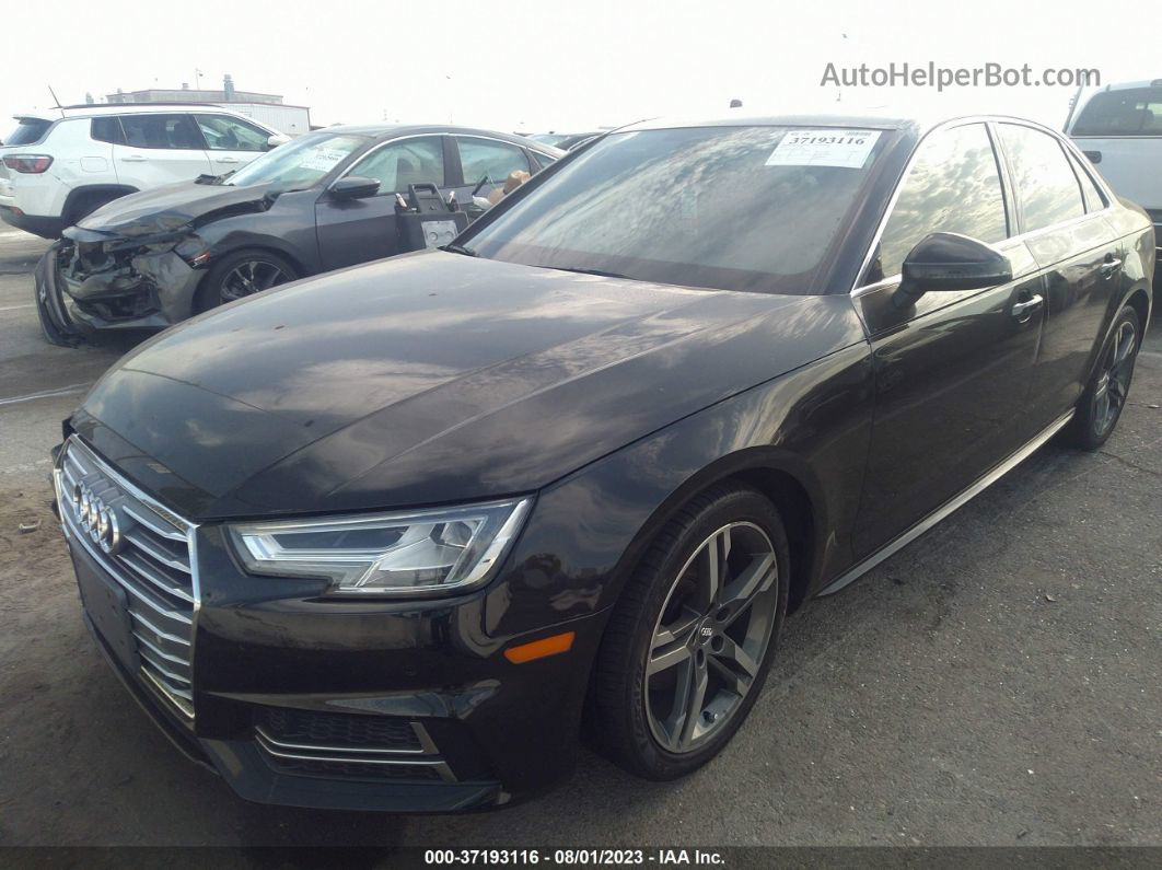 2018 Audi A4 Premium Plus Черный vin: WAULMAF46JN008882