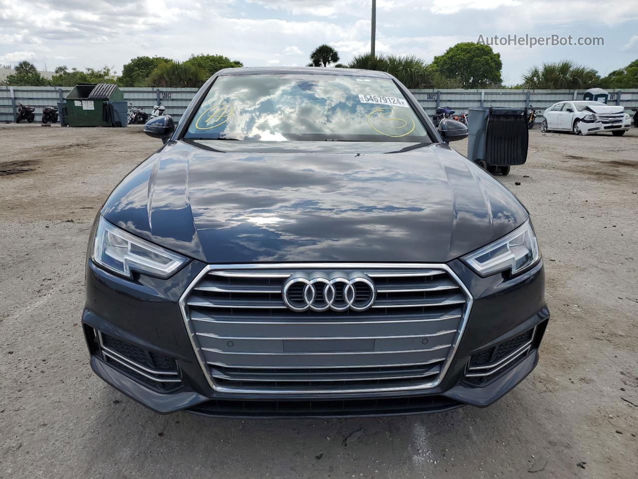 2018 Audi A4 Premium Plus Black vin: WAULMAF47JA187795