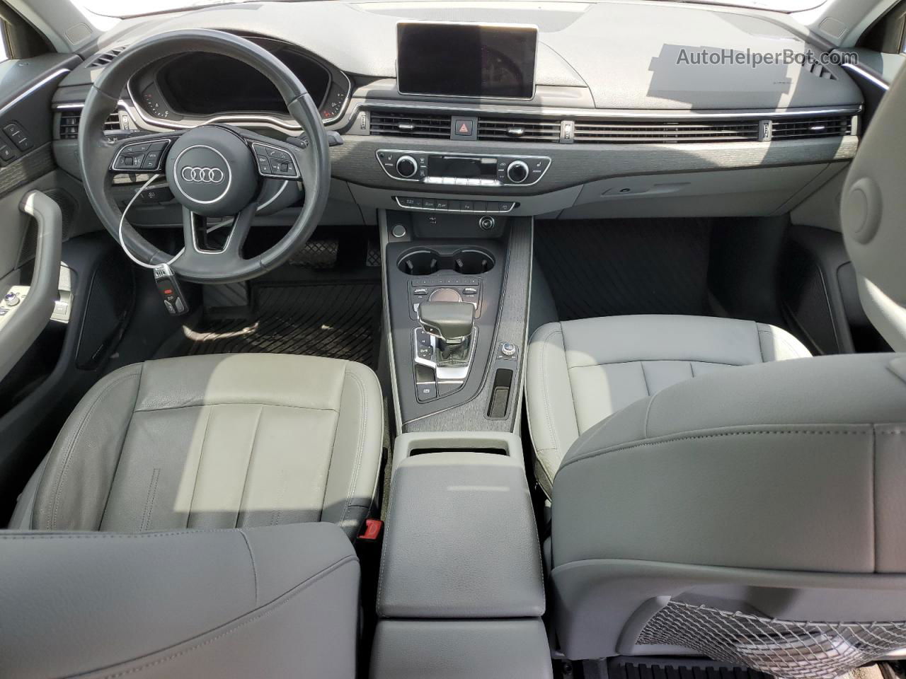 2018 Audi A4 Premium Plus Черный vin: WAULMAF47JA187795