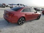 2018 Audi A4 Premium Plus Red vin: WAULMAF48JA144440