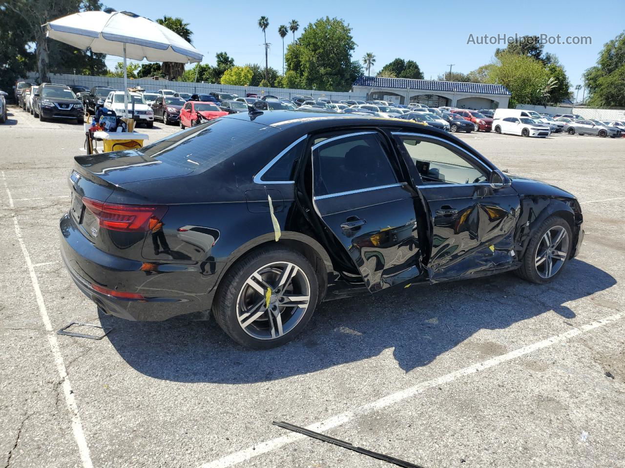 2018 Audi A4 Premium Plus Black vin: WAULMAF48JN011878