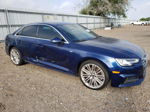 2017 Audi A4 Ultra Premium Plus Blue vin: WAULMAF49HA162701