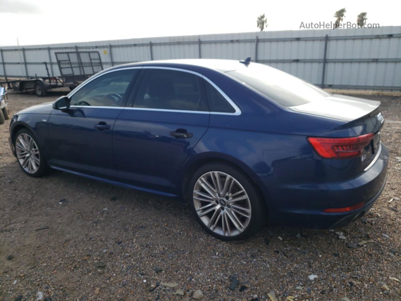 2017 Audi A4 Ultra Premium Plus Blue vin: WAULMAF49HA162701