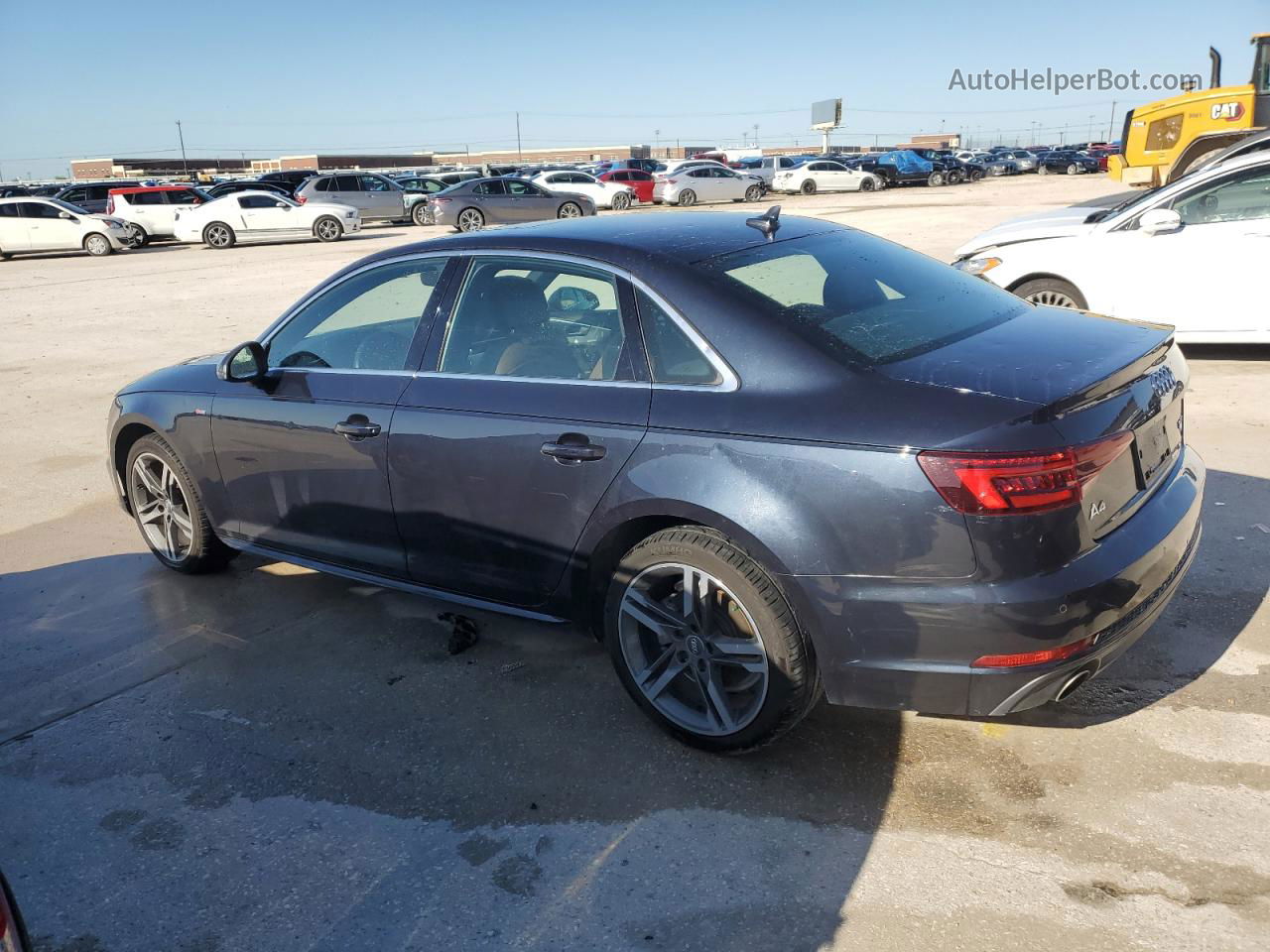 2018 Audi A4 Premium Plus Black vin: WAULMAF4XJA033808