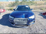 2018 Audi A4 Premium Plus Blue vin: WAULMAF4XJA083818