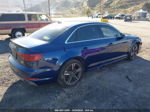 2018 Audi A4 Premium Plus Blue vin: WAULMAF4XJA083818