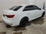 2017 Audi A4 Premium Plus White vin: WAULNAF41HN022678