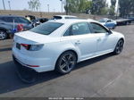 2017 Audi A4 Premium Plus White vin: WAULNAF47HN043549