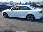 2017 Audi A4 Premium Plus White vin: WAULNAF47HN043549