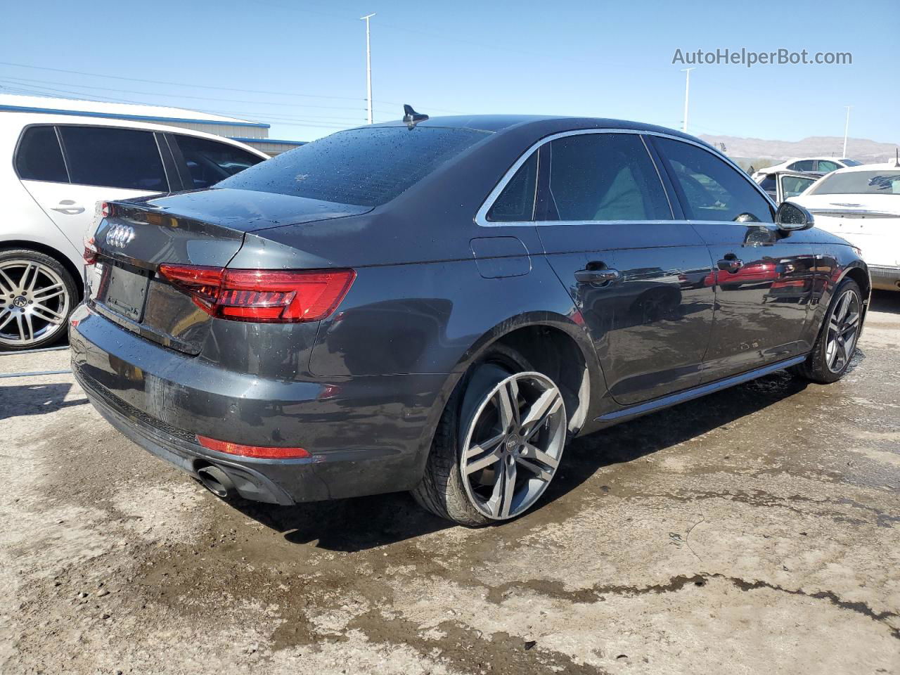 2017 Audi A4 Premium Plus Угольный vin: WAULNAF49HA003089