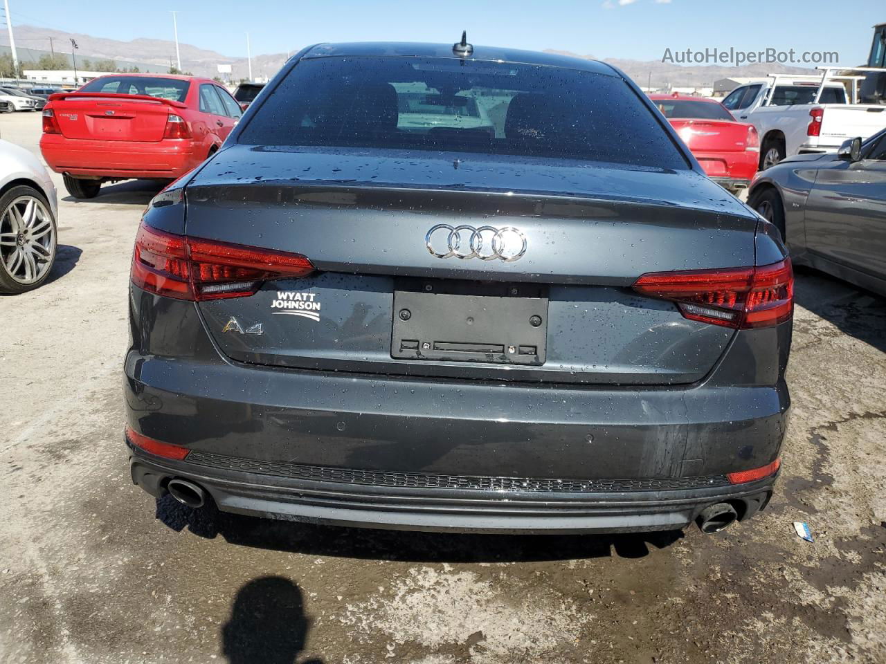 2017 Audi A4 Premium Plus Угольный vin: WAULNAF49HA003089