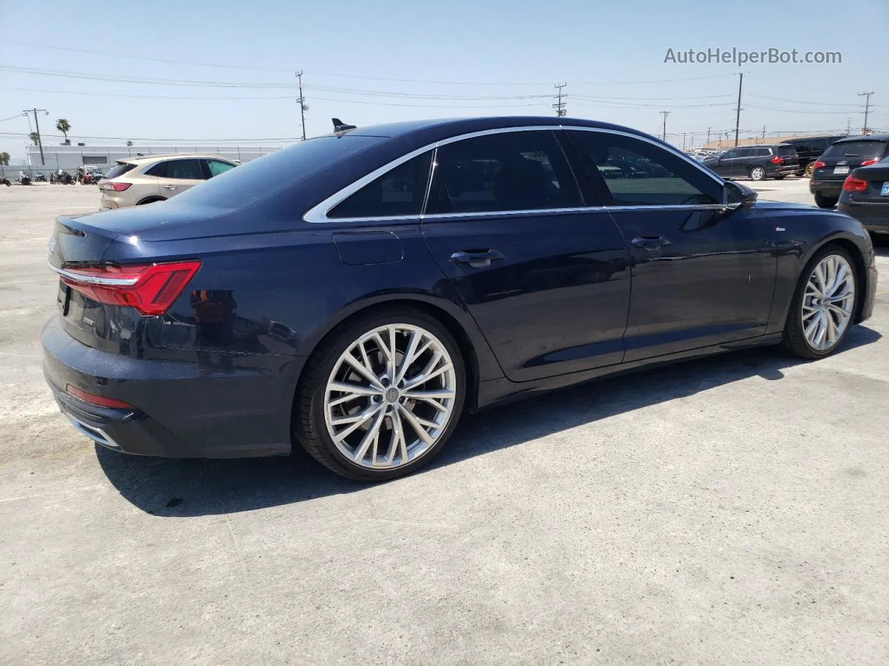 2019 Audi A6 Prestige Blue vin: WAUM2AF21KN024644