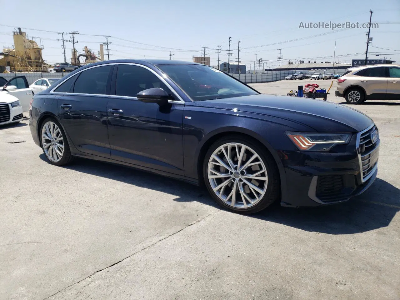 2019 Audi A6 Prestige Blue vin: WAUM2AF21KN024644