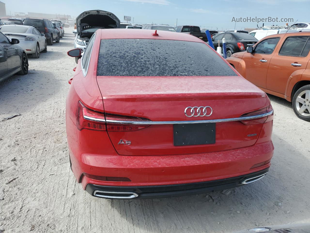 2019 Audi A6 Prestige Red vin: WAUM2AF22KN033692