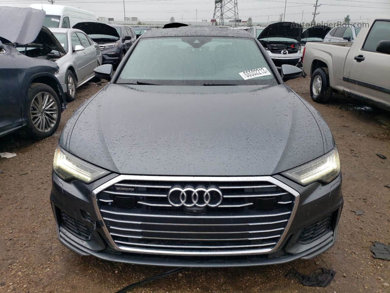 2019 Audi A6 Prestige Gray vin: WAUM2AF23KN092346