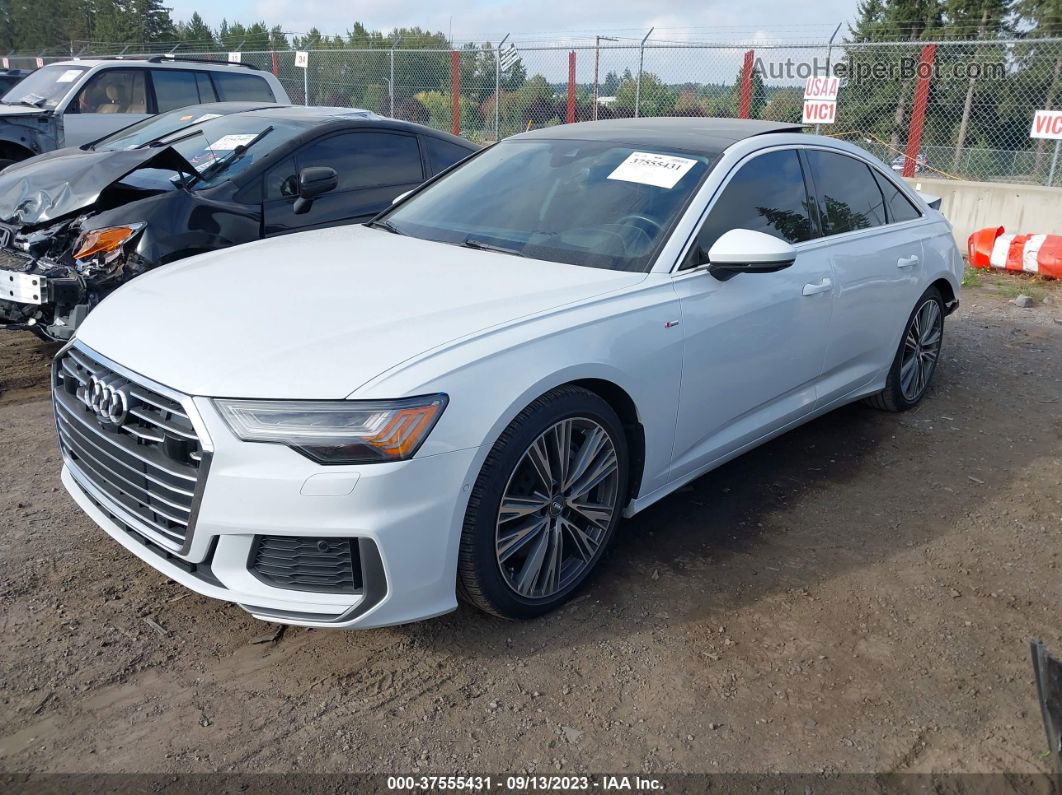 2019 Audi A6 Prestige Белый vin: WAUM2AF25KN082935