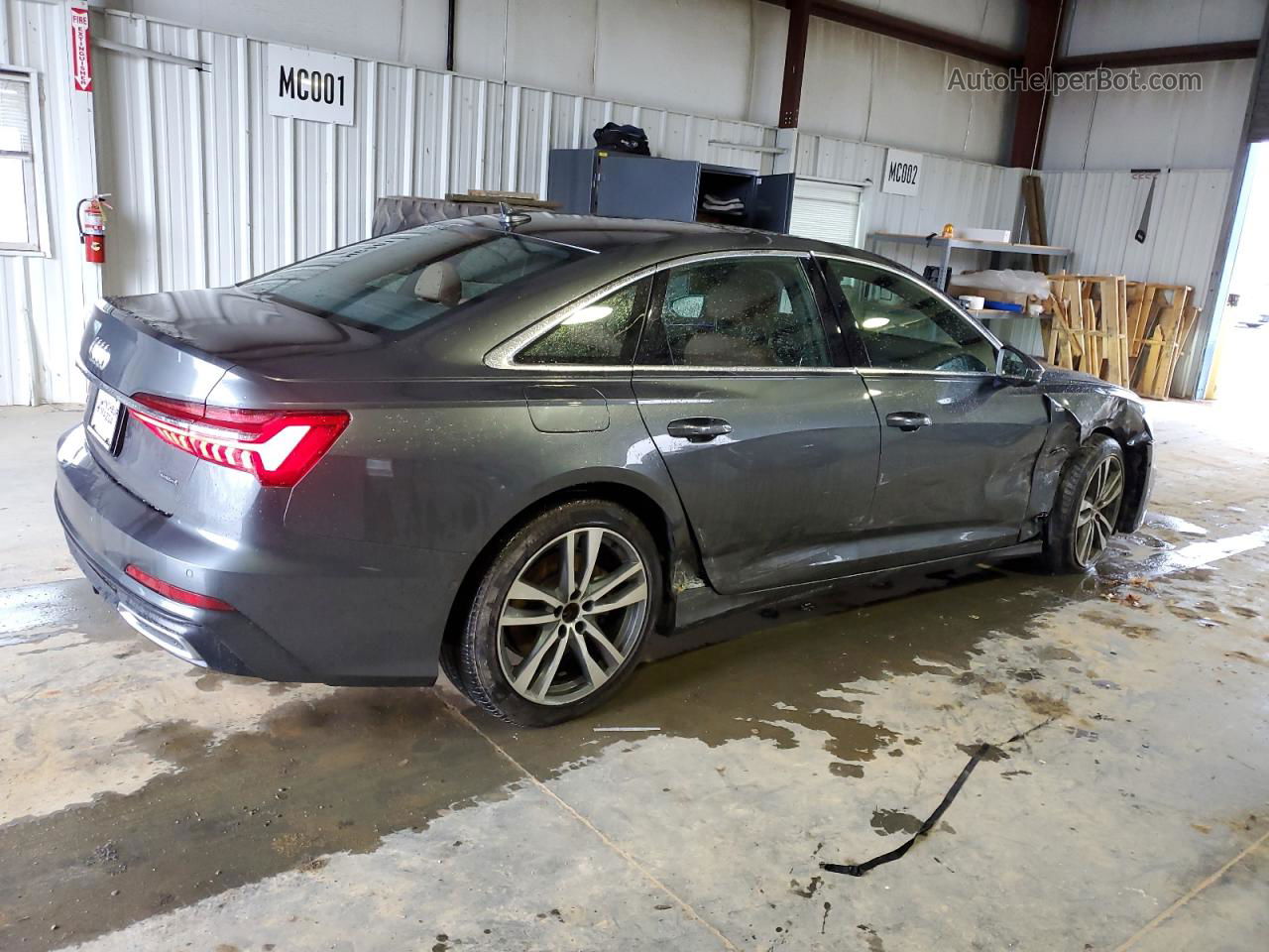 2019 Audi A6 Prestige Gray vin: WAUM2AF26KN031282