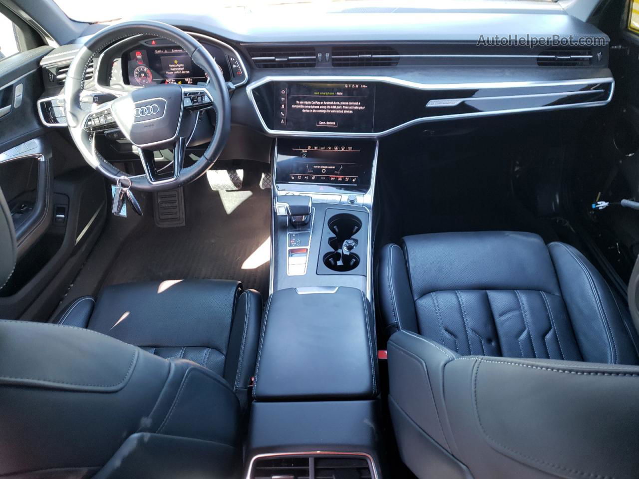 2019 Audi A6 Prestige Черный vin: WAUM2AF27KN033493