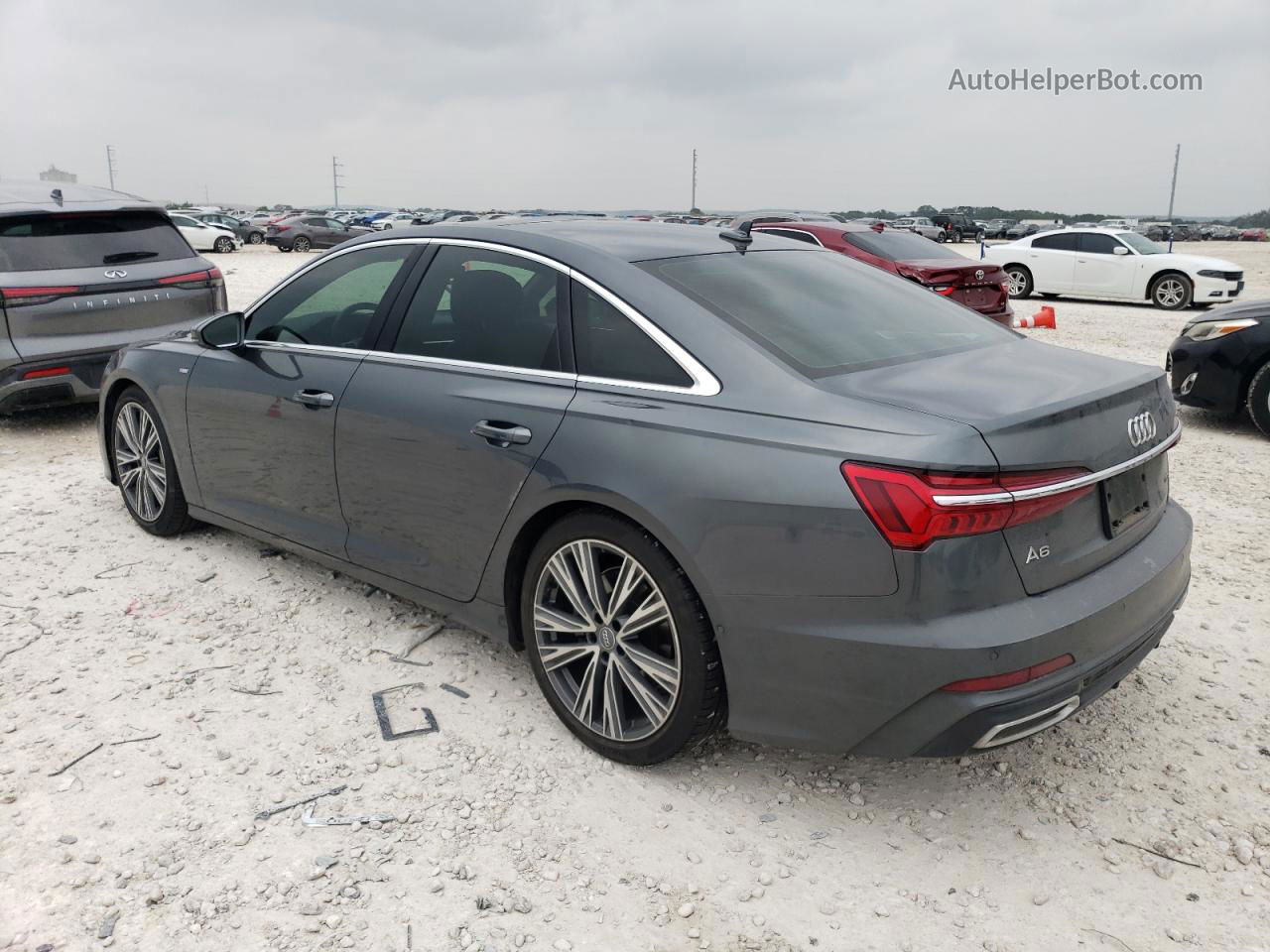 2019 Audi A6 Prestige Gray vin: WAUM2AF28KN048522