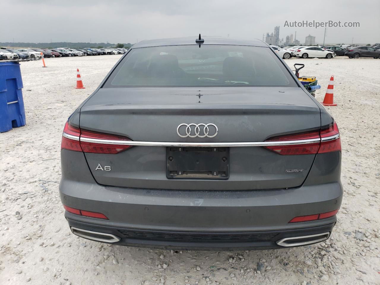 2019 Audi A6 Prestige Gray vin: WAUM2AF28KN048522