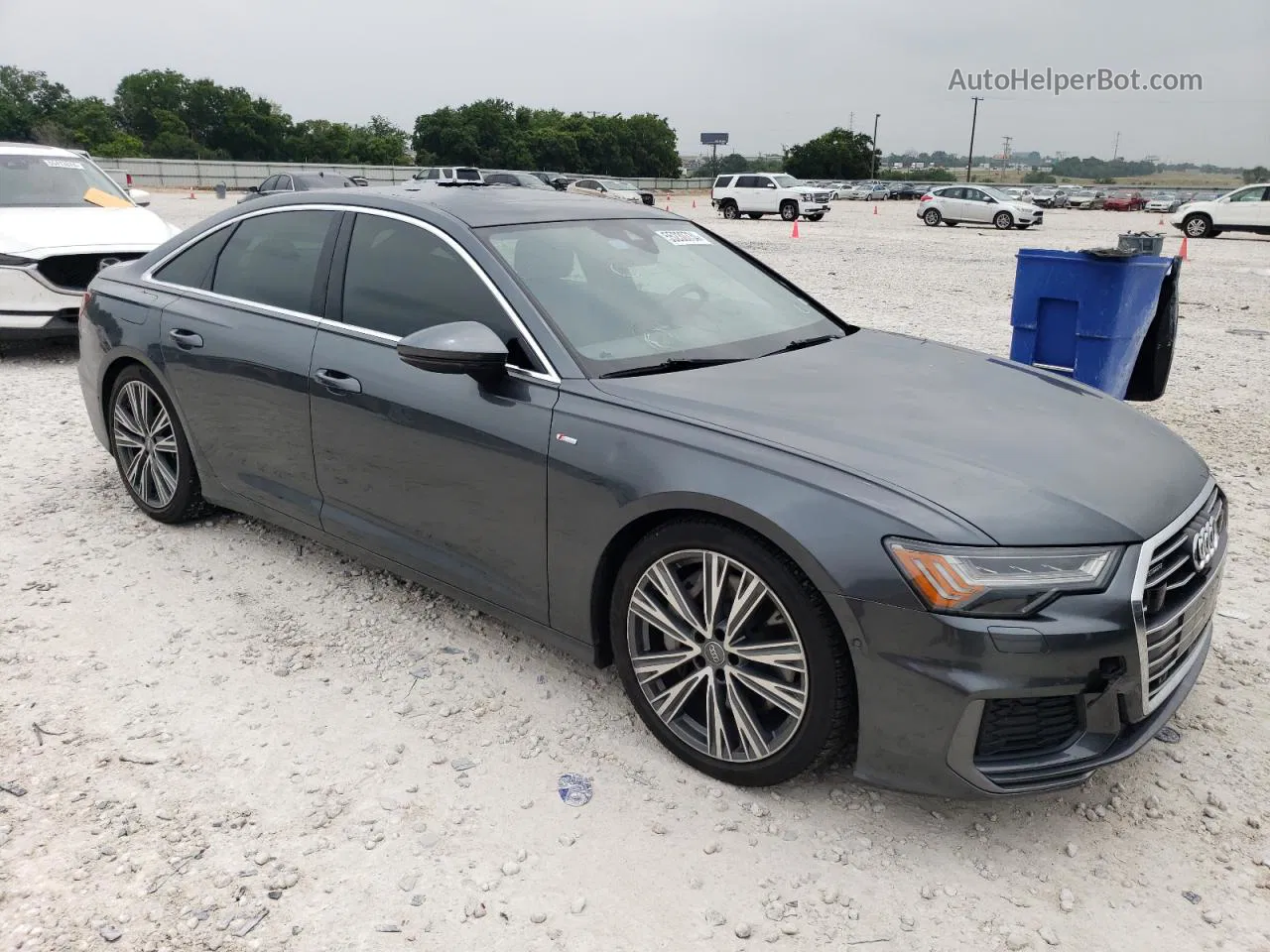 2019 Audi A6 Prestige Gray vin: WAUM2AF28KN048522