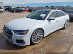 2019 Audi A6 55 Premium White vin: WAUM2AF2XKN052572