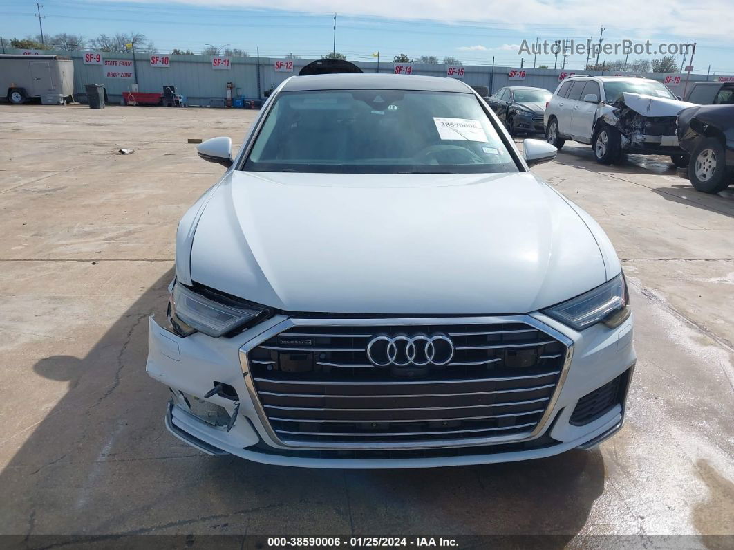 2019 Audi A6 55 Premium White vin: WAUM2AF2XKN052572