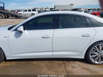 2019 Audi A6 55 Premium White vin: WAUM2AF2XKN052572