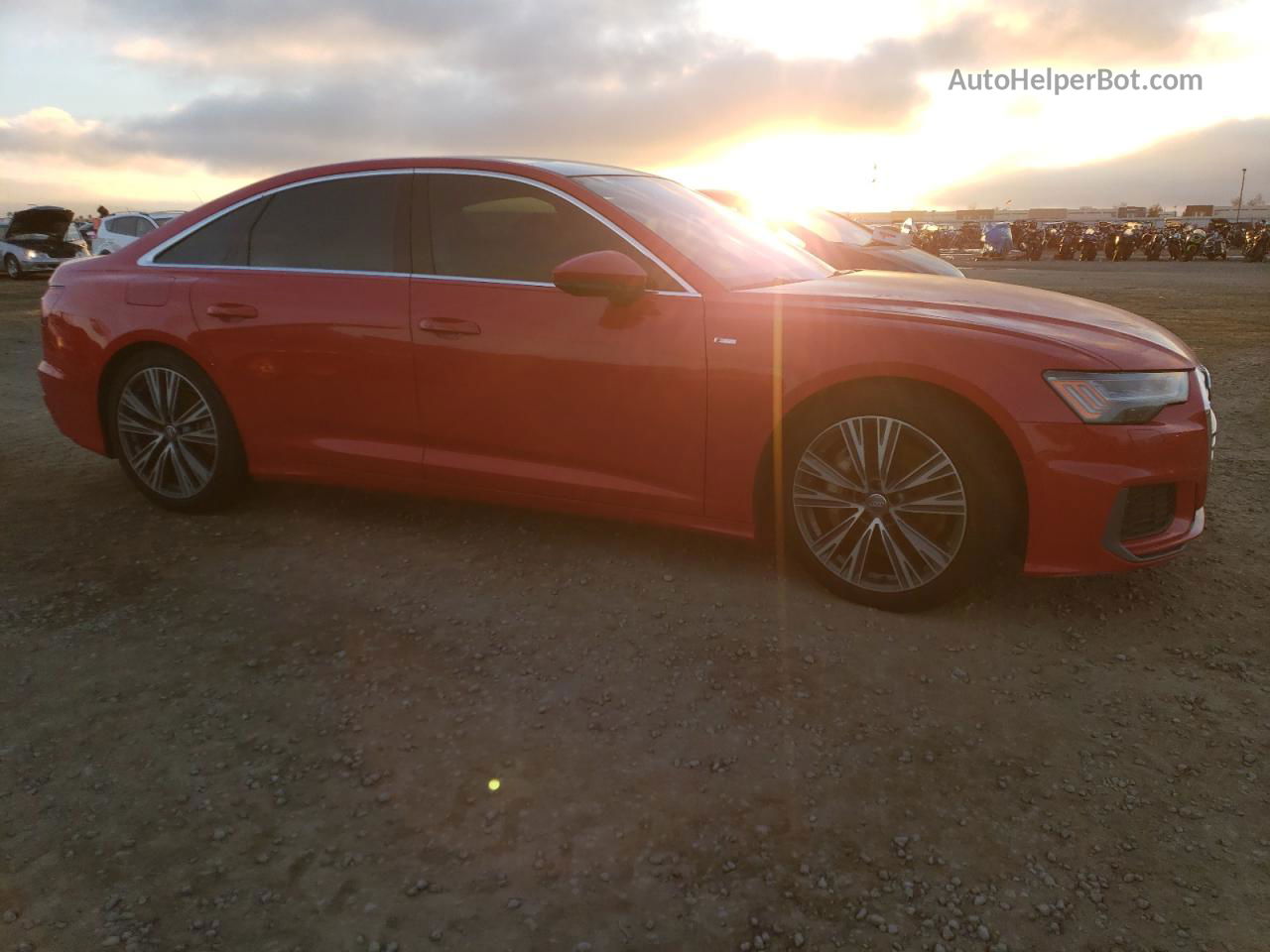 2019 Audi A6 Prestige Red vin: WAUM2BF28KN117652