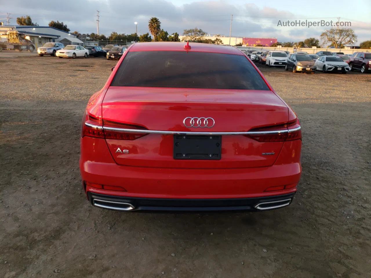 2019 Audi A6 Prestige Red vin: WAUM2BF28KN117652