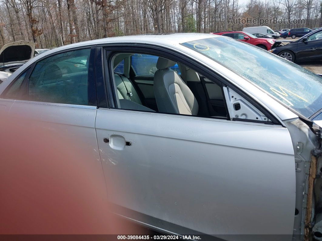 2013 Audi A4 2.0t Premium Silver vin: WAUMFAFLXDN037991