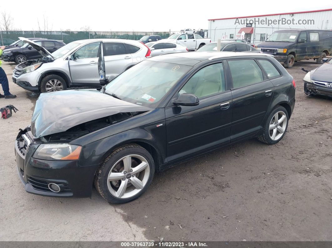 2012 Audi A3 2.0t Premium Black vin: WAUMFAFM0CA133983