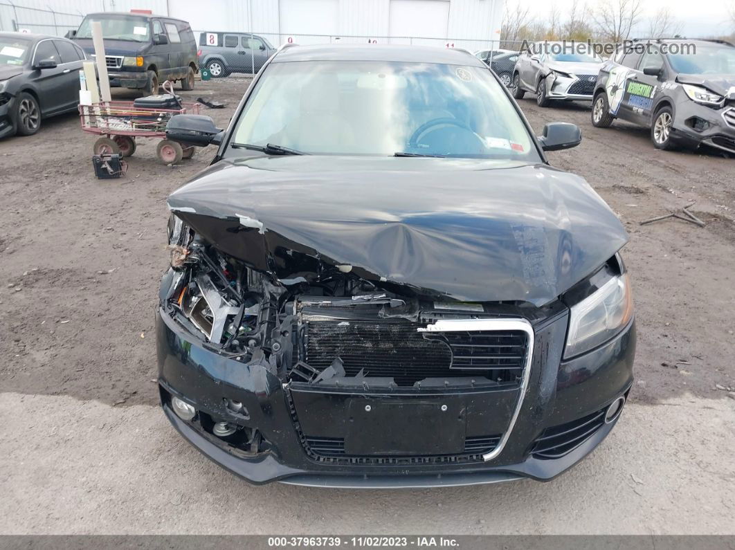 2012 Audi A3 2.0t Premium Black vin: WAUMFAFM0CA133983