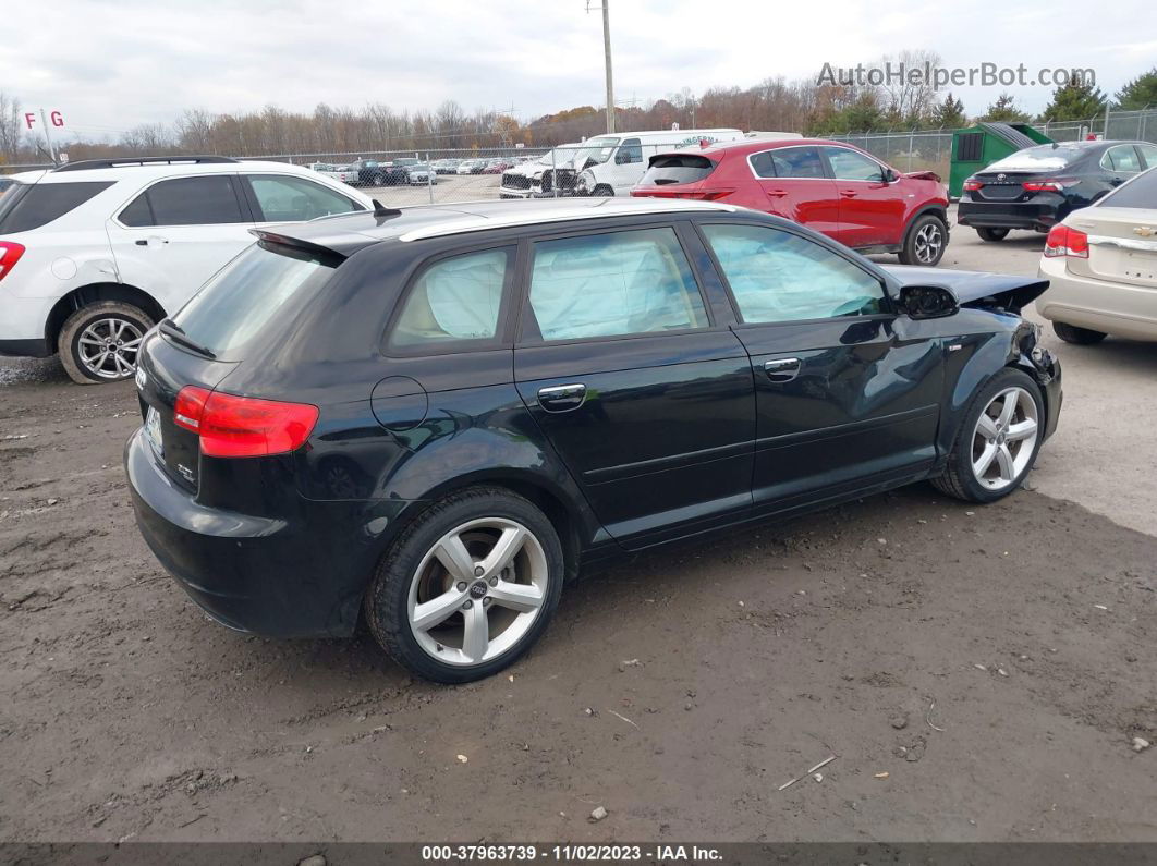 2012 Audi A3 2.0t Premium Black vin: WAUMFAFM0CA133983