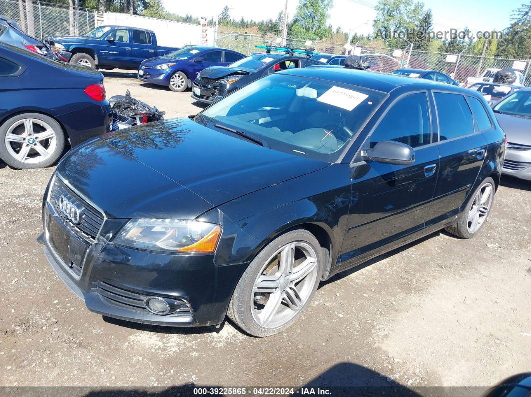 2012 Audi A3 2.0t Premium Black vin: WAUMFAFM3CA108799