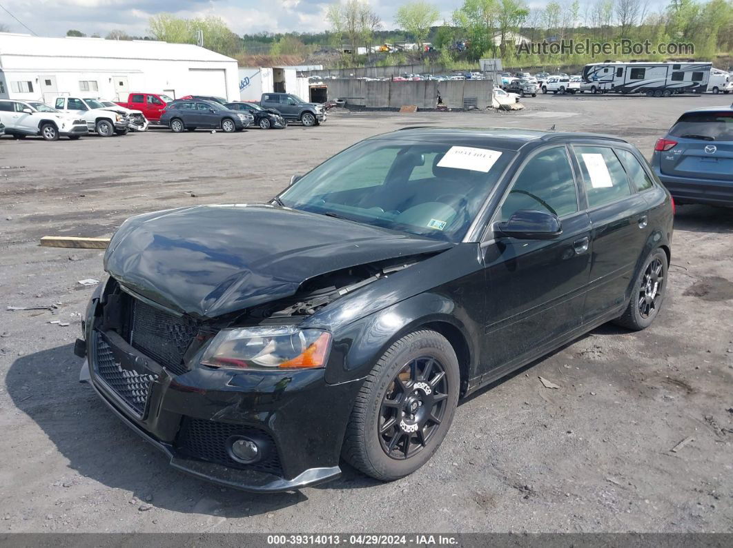 2012 Audi A3 2.0t Premium Black vin: WAUMFAFM4CA081824