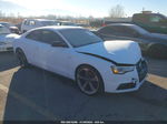 2014 Audi A5 2.0t Premium White vin: WAUMFAFR5EA032209