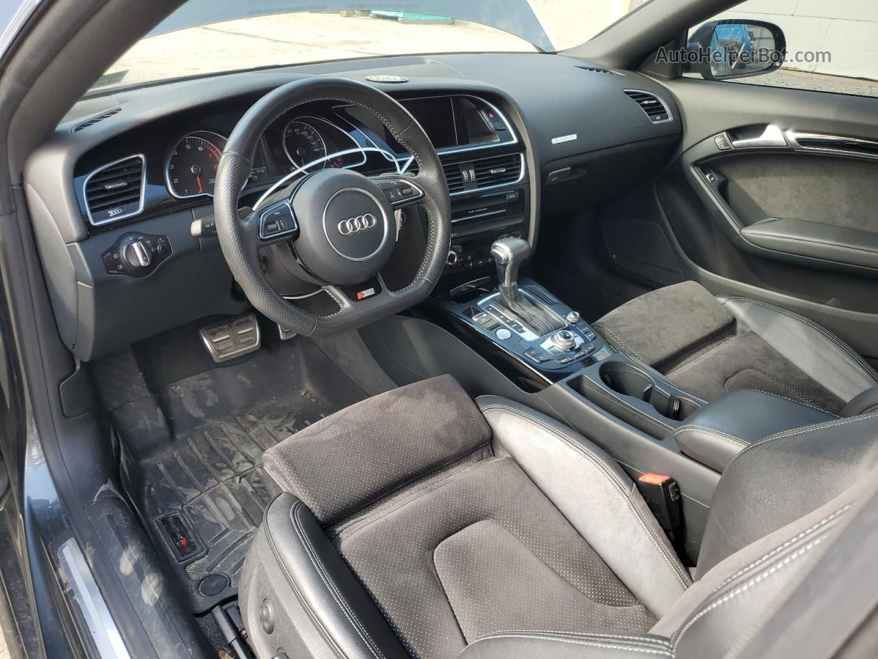 2014 Audi A5 Premium Plus Gray vin: WAUMFAFRXEA027412